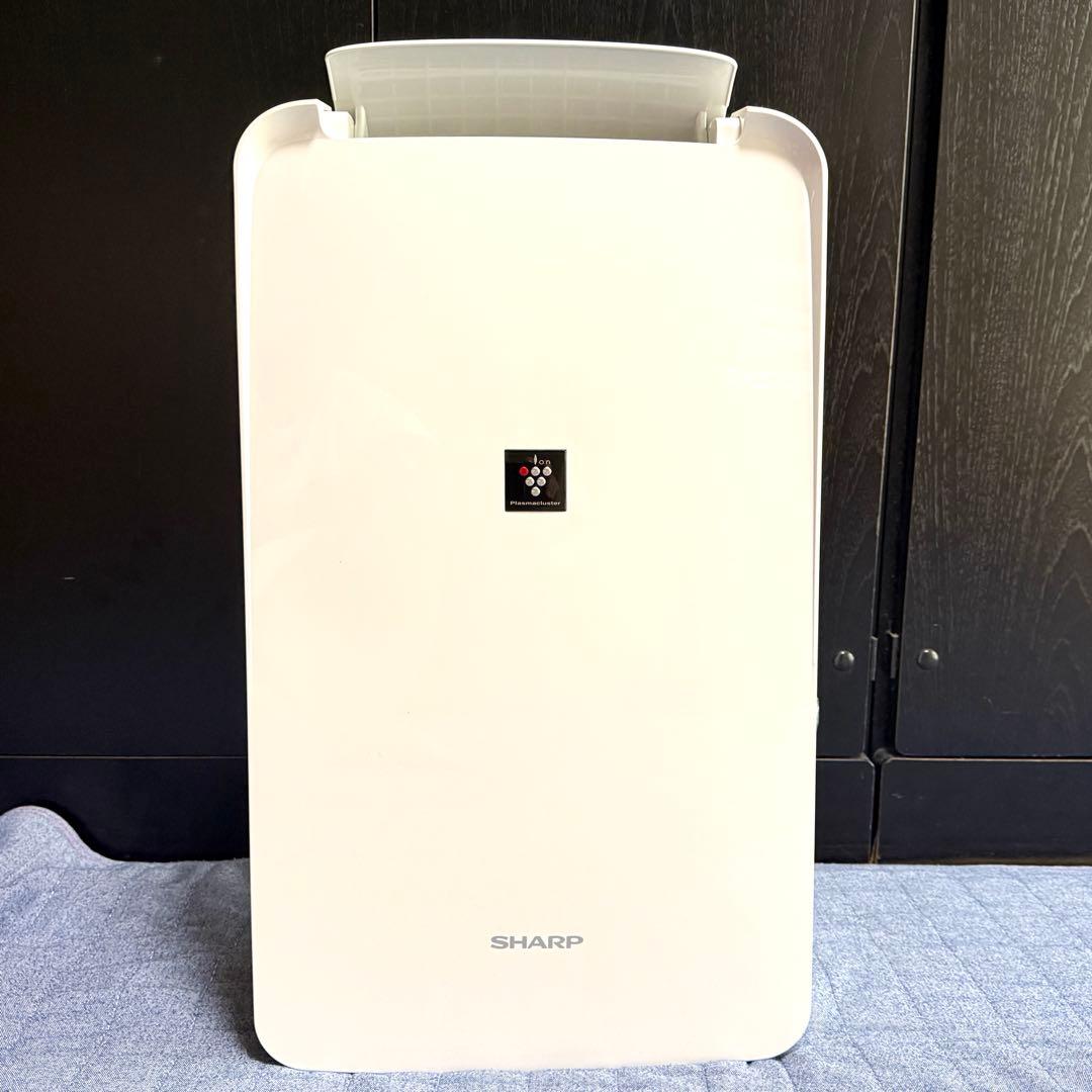 【極美品】SHARP CV-P71-W プラズマクラスター 衣類乾燥機 除湿機
