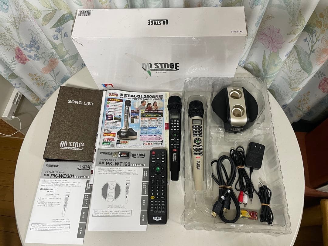 ON STAGE PK-WD301 PK-WT120 カラオケ機器