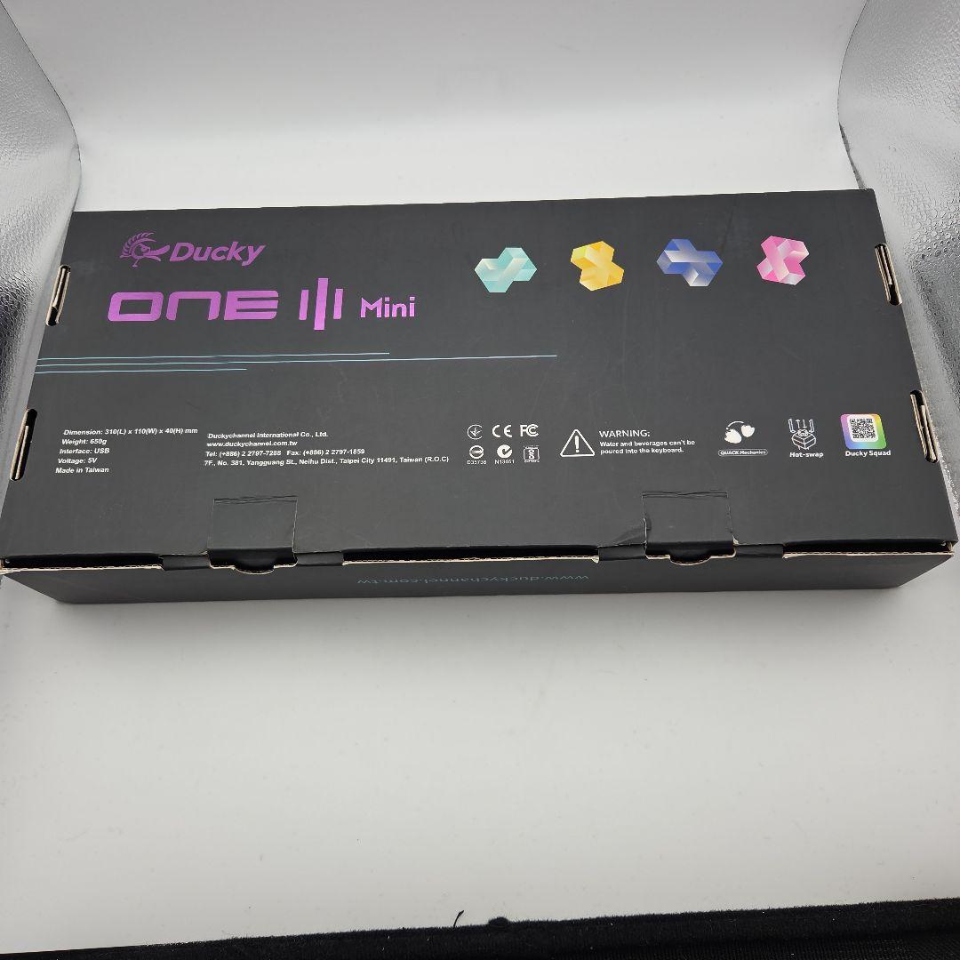 Ducky One 3 Mini 60% メカニカルキーボード