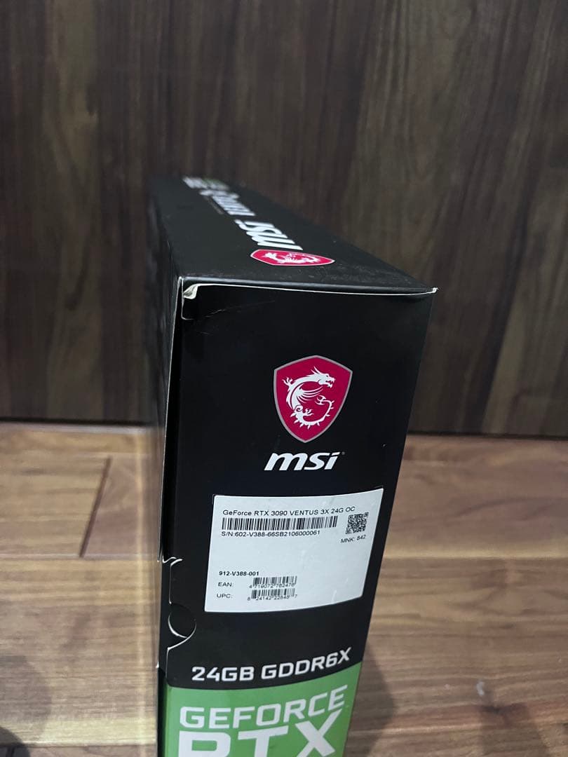 グラフィックボード・グラボ・ビデオカード MSI GEFORCE RTX 3090 VENTUS 3X