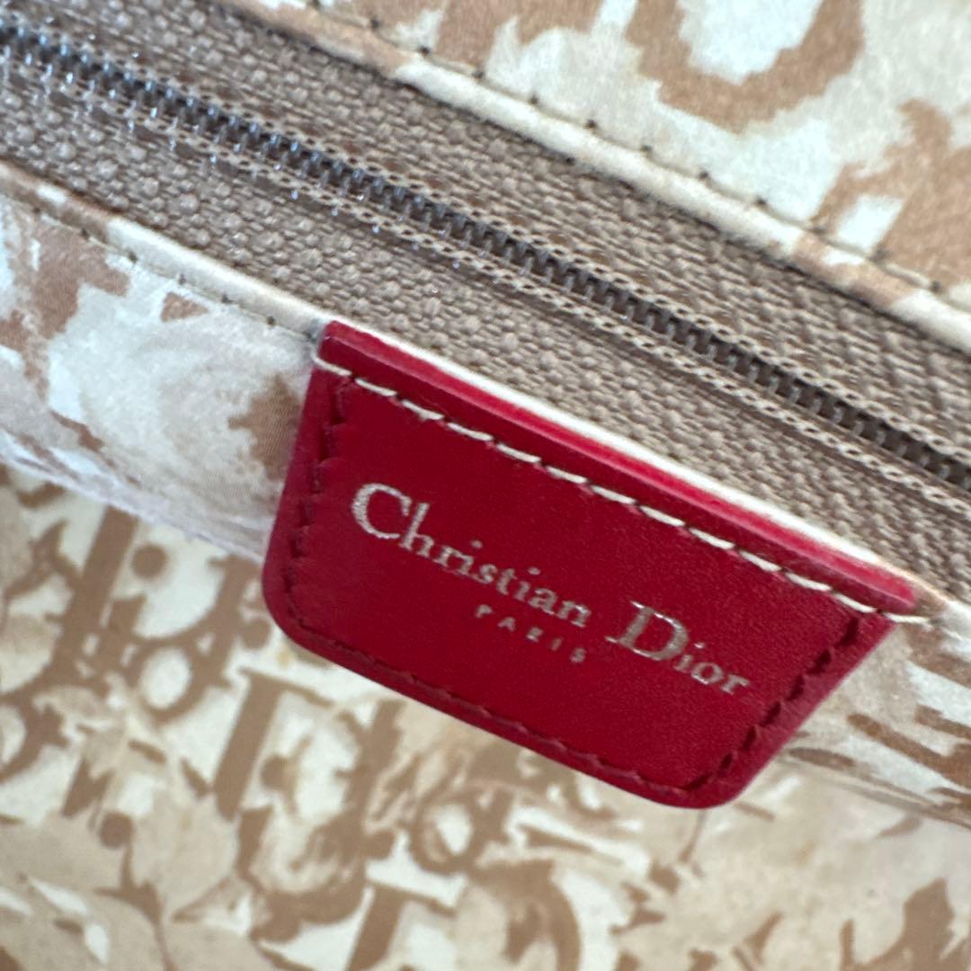 Christian Dior ジョンガリアーノ　バッグ　赤