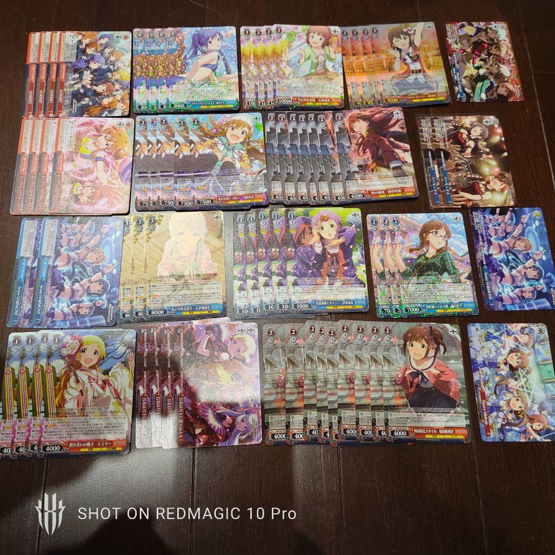 ヴァイスシュヴァルツ アイドルマスターミリオンライブ 765　デッキ　まとめ売り