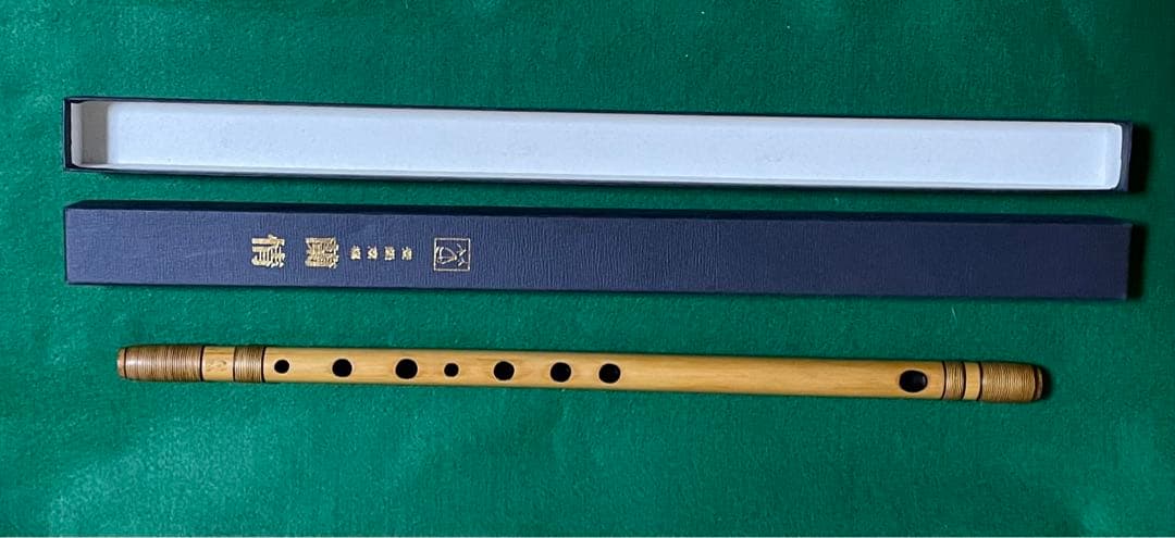篠笛 蘭情7本調子ケース付