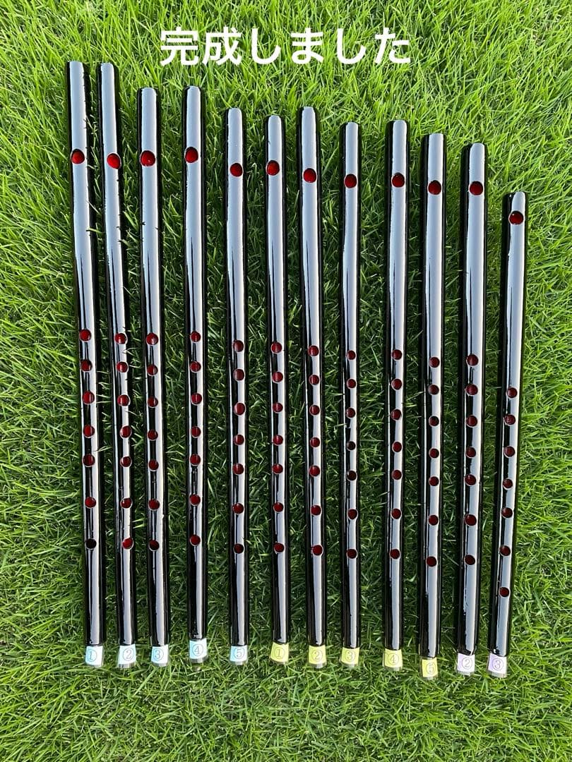 篠笛 蘭情7本調子ケース付