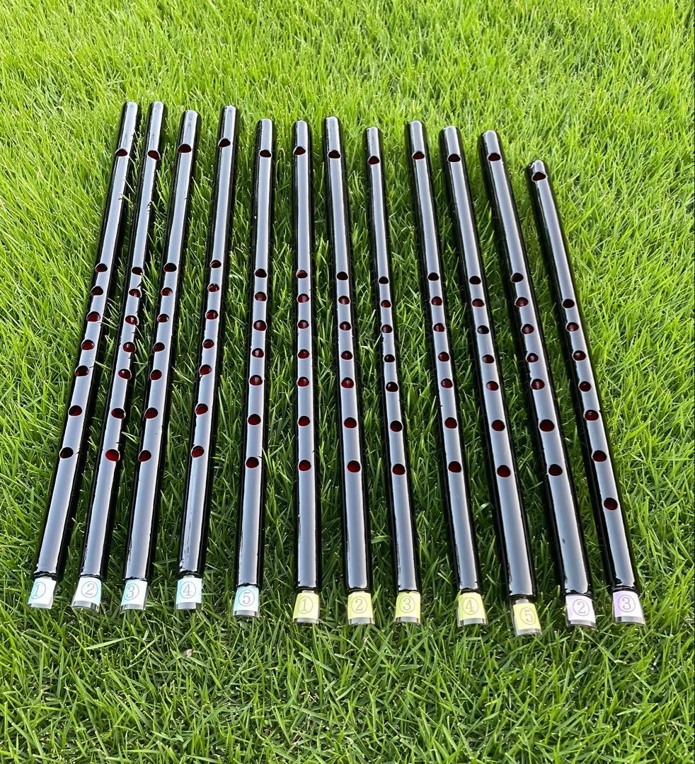 篠笛 蘭情7本調子ケース付