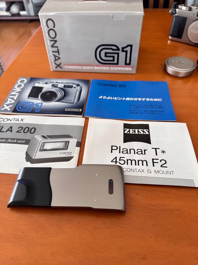 CONTAX G1 Planar 45mm ストロボ セット 超美品