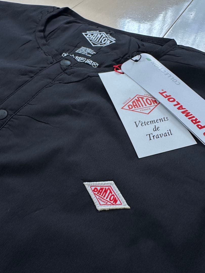 SALE 新品 DANTON ダントン ノーカラー ジャケット JACKET