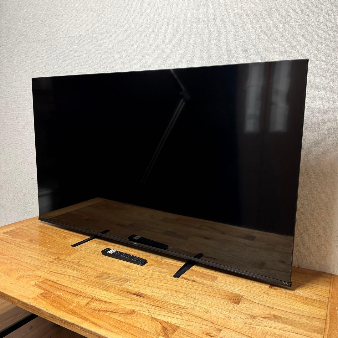 ハイセンス 65V型 液晶テレビ 4Kチューナー内蔵 65E6G 動画アプリ搭載