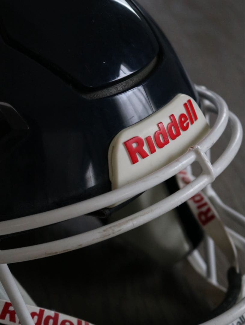 Riddell ネイビー アメリカンフットボールヘルメット