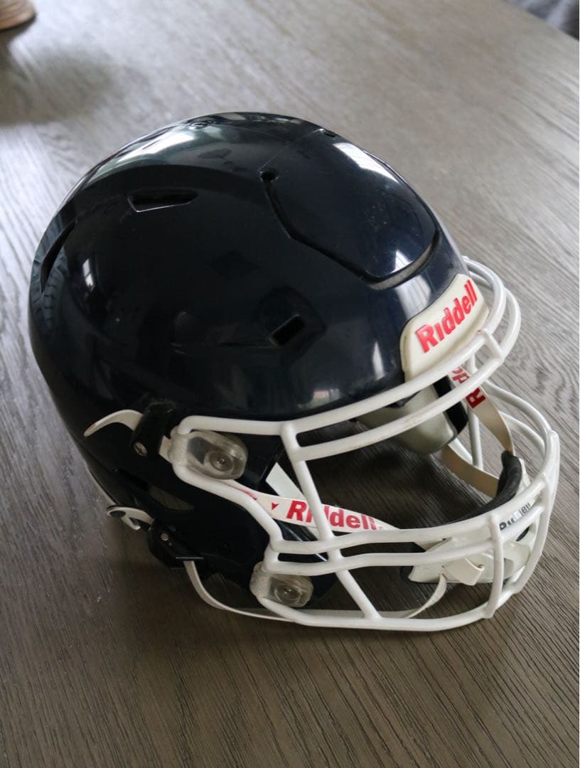 Riddell ネイビー アメリカンフットボールヘルメット