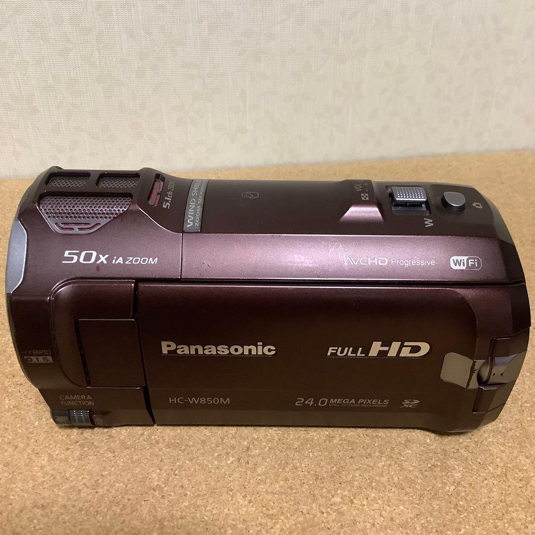 Panasonic HC-W850M FULLHD 中古美品完動品　新品三脚付