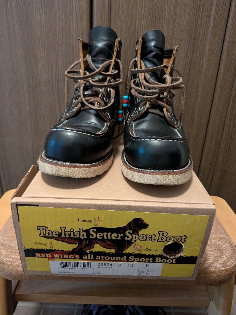 RED WING 9874 アイリッシュセッター 10E