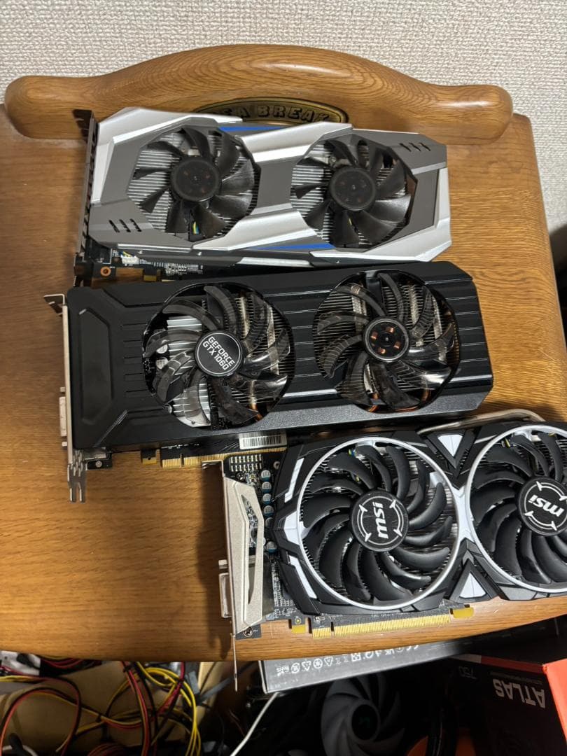 ジャンク RX570 8GB 1060 3GB×2