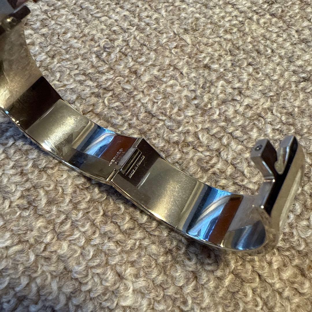 週末値下即決！Hermèsエルメス♡クリッククラックH/バングルブレスレット