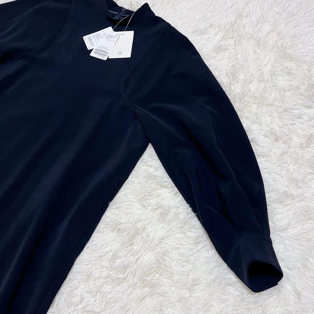 【未使用タグ付】JOURNAL STANDARD ダブルクロスロングOP 紺38