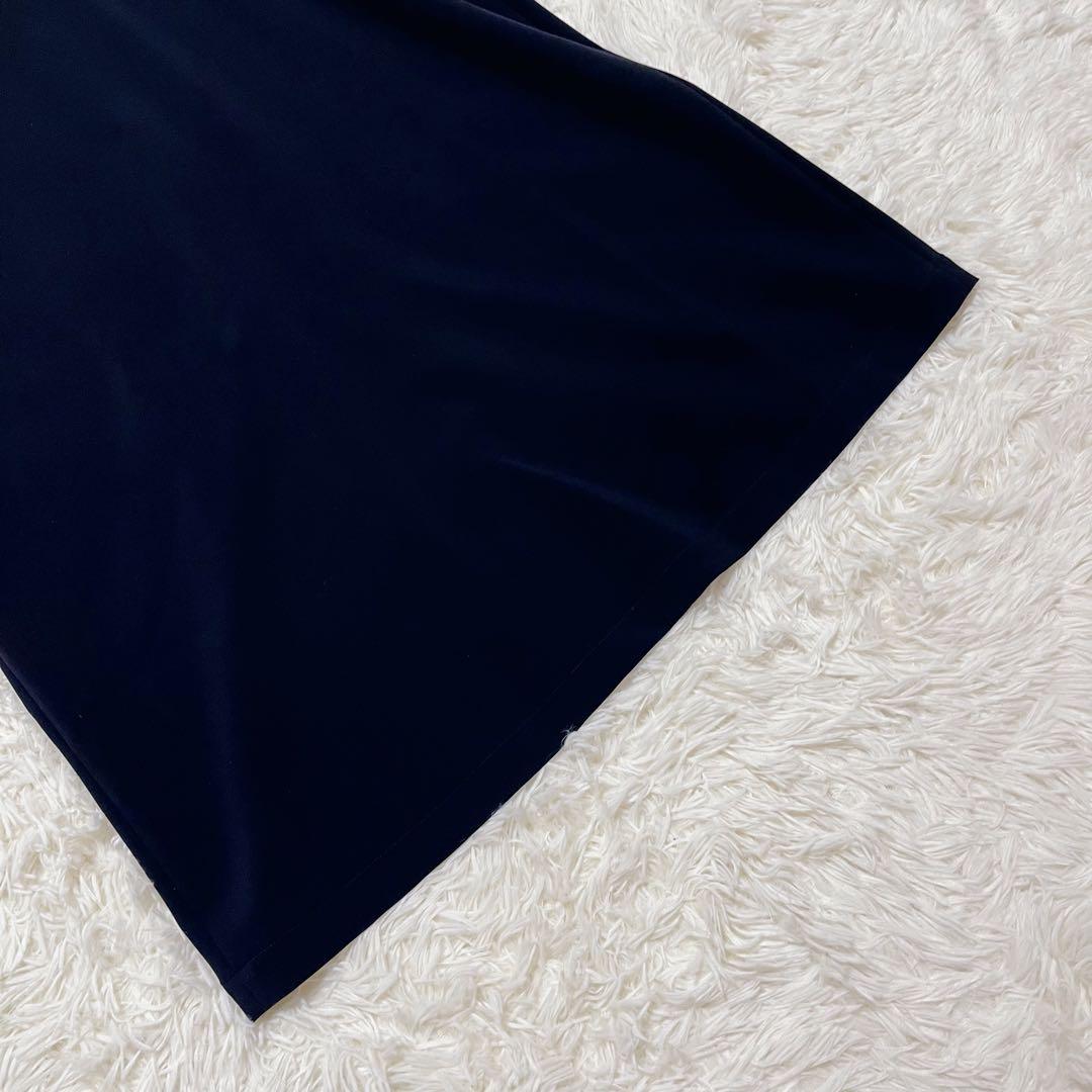 【未使用タグ付】JOURNAL STANDARD ダブルクロスロングOP 紺38