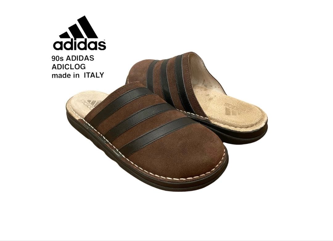 激レア 90s ADIDAS ADICLOG イタリア製 デッドストック