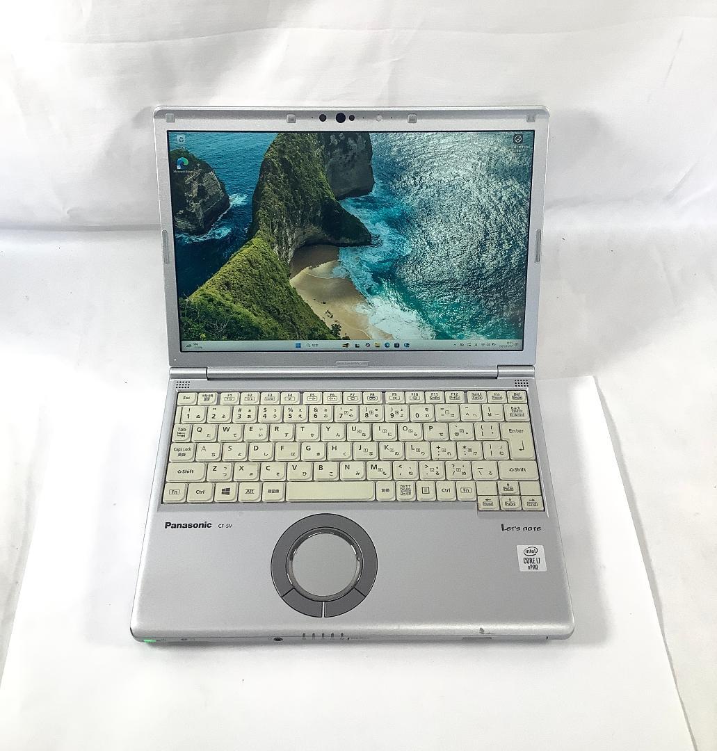 ②-M21-Panasonic CF-SV9 ノートパソコン AC付き 1点