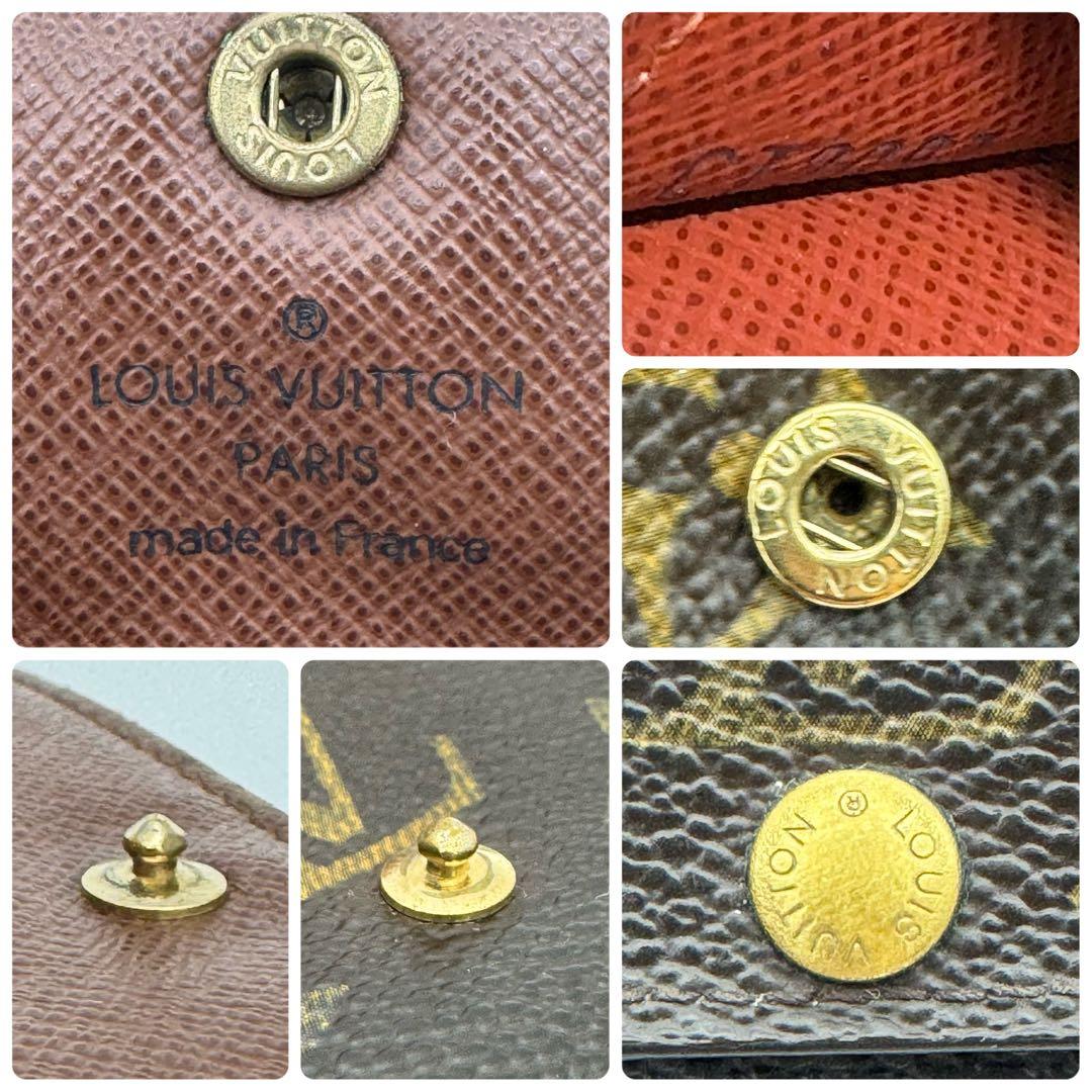 ルイヴィトン ラドロー ケース カードケース モノグラム ブラウン 茶