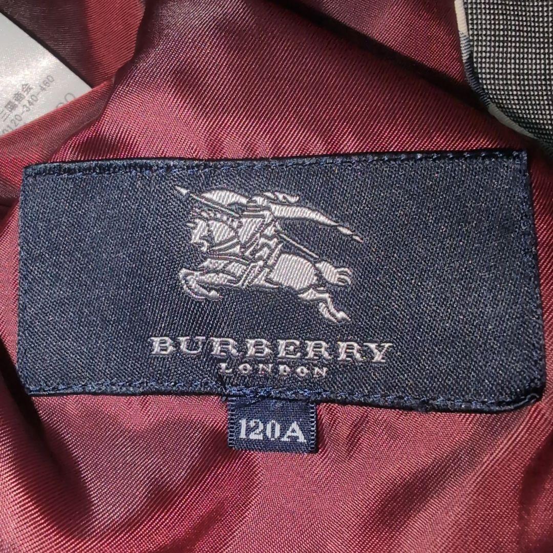 120★バーバリー★男児　フォーマルスーツ★卒園式　入学式　結婚式