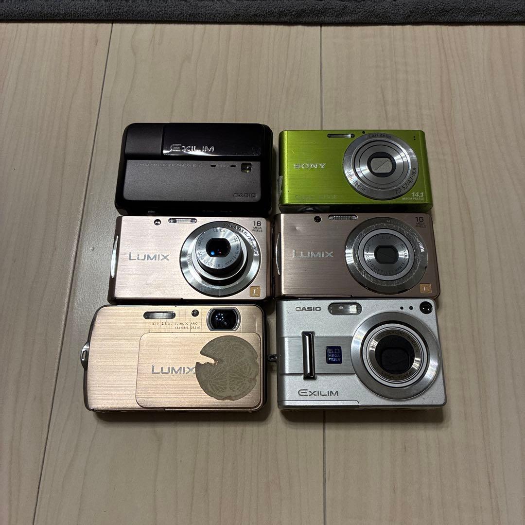 デジカメ　6台まとめ