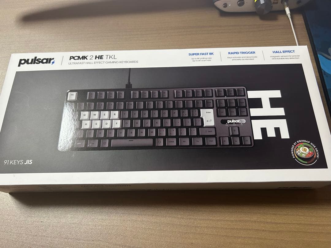 Pulsar Gaming Gears PCMK 2HE TKL 【中古】