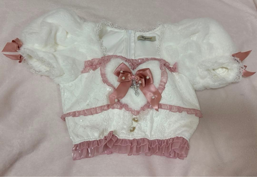 マリームーン　ハートフルールキャット ピンク