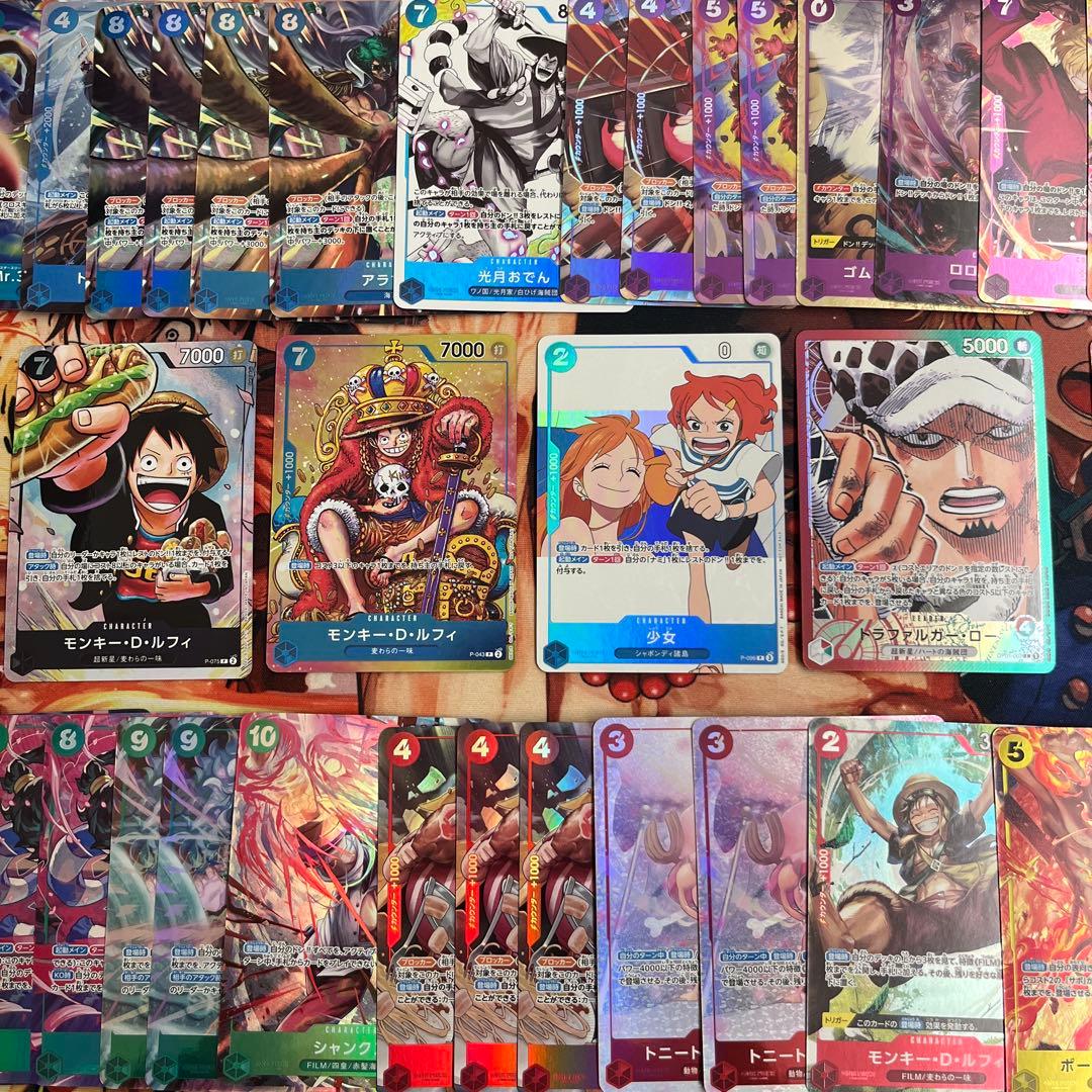 ア*。様 ワンピースカードゲーム　引退品　まとめ売り　パラレル　プロモ　ルフィ