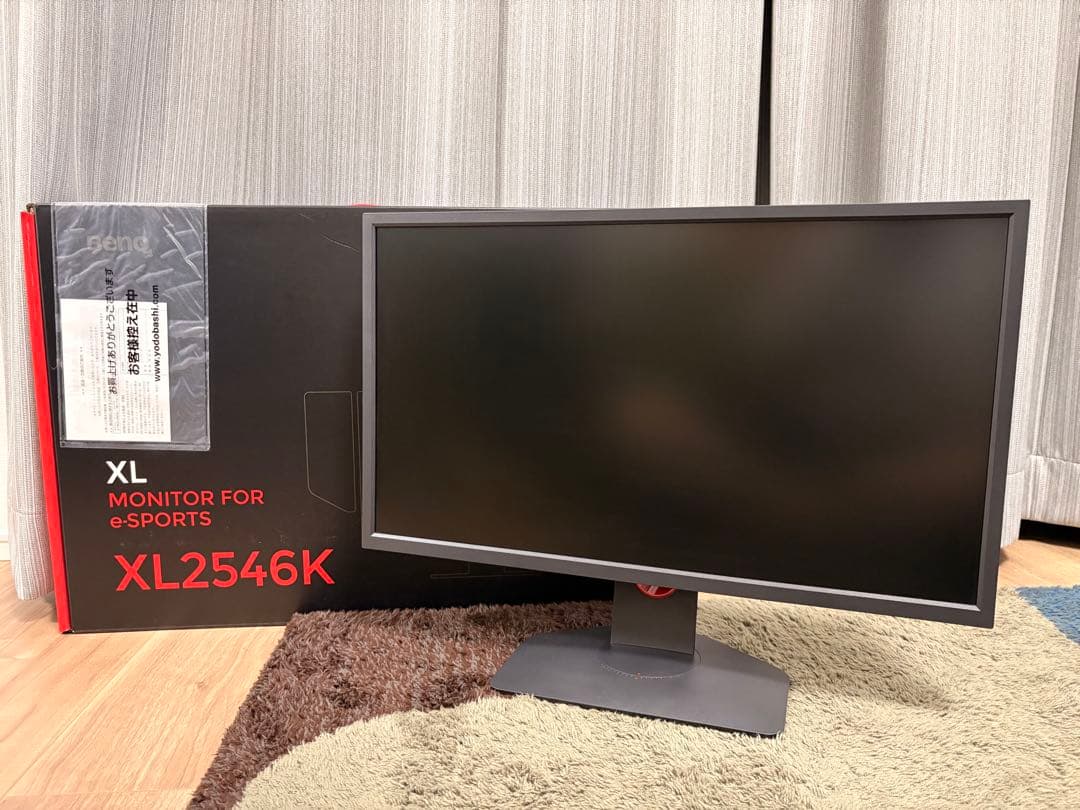 【箱付】BenQ ZOWIE XL2546K【付属品完備】