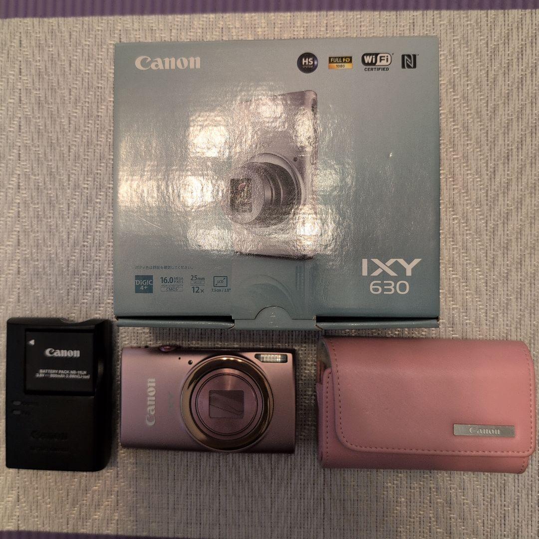 Kanku　Canon IXY 630本体・バッテリー・ケース・充電器付き