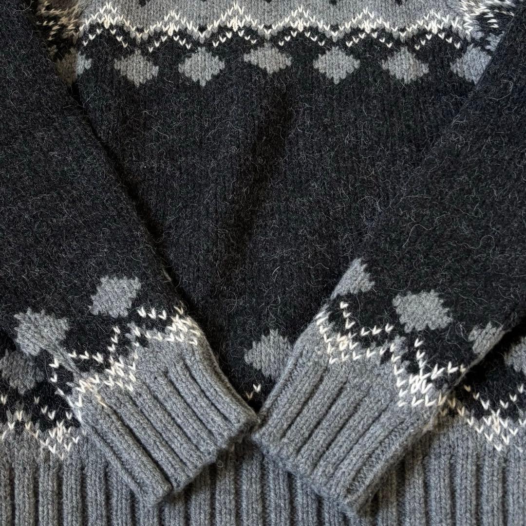 【美品✨】ドルチェ　ニット　ハイネック　タートルネック　アルパカ　ウール　44