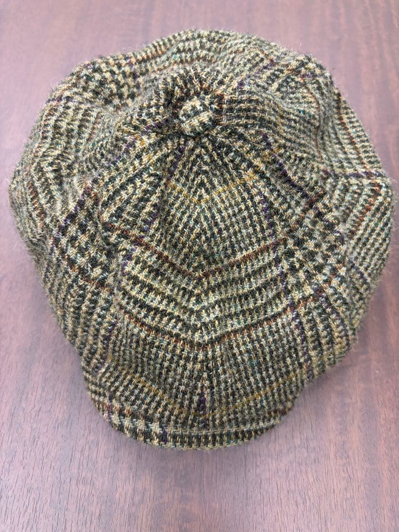 帽子 RRL GLEN PLAID NEWSBOY CAP