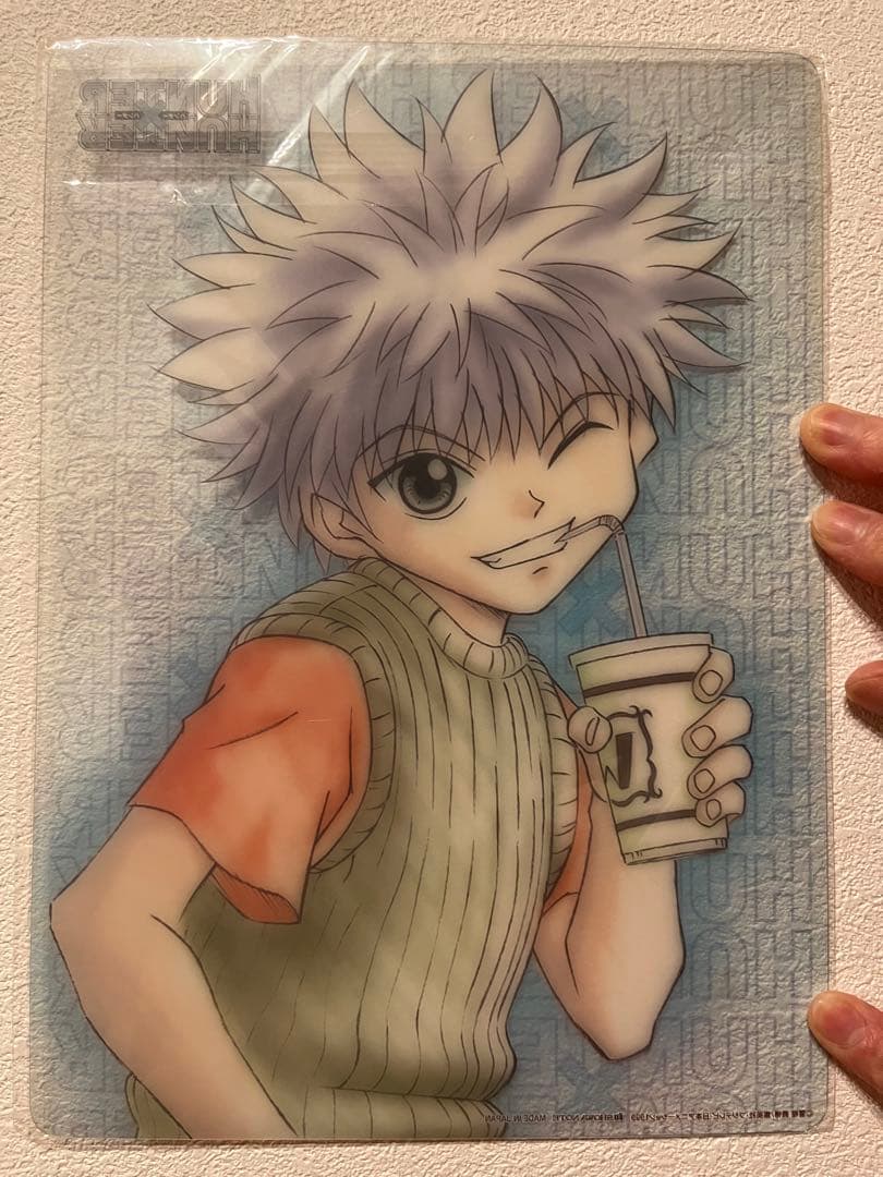 【未開封】HUNTER×HUNTER キルア 下敷き