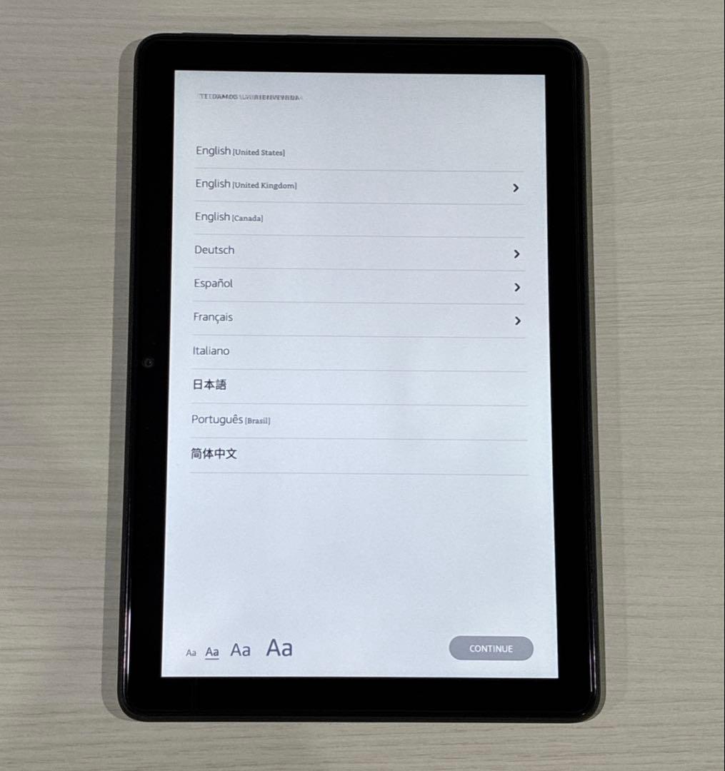 【極美品】 ファイアタブレット fire HD10 32GB 第11世代 黒