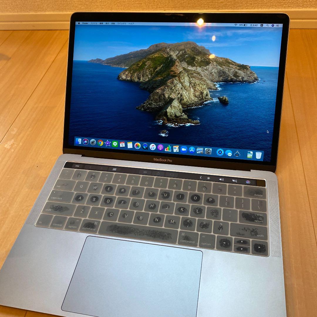 13.3インチMacBookPro USキーボード Touch Barあり