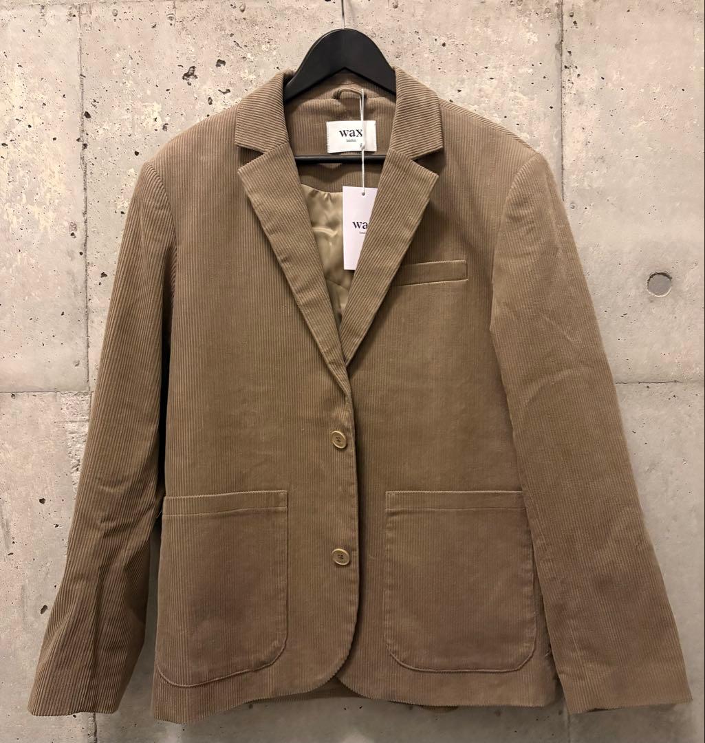 【新品タグ付き】WAX london コーデュロイジャケット ブラウン