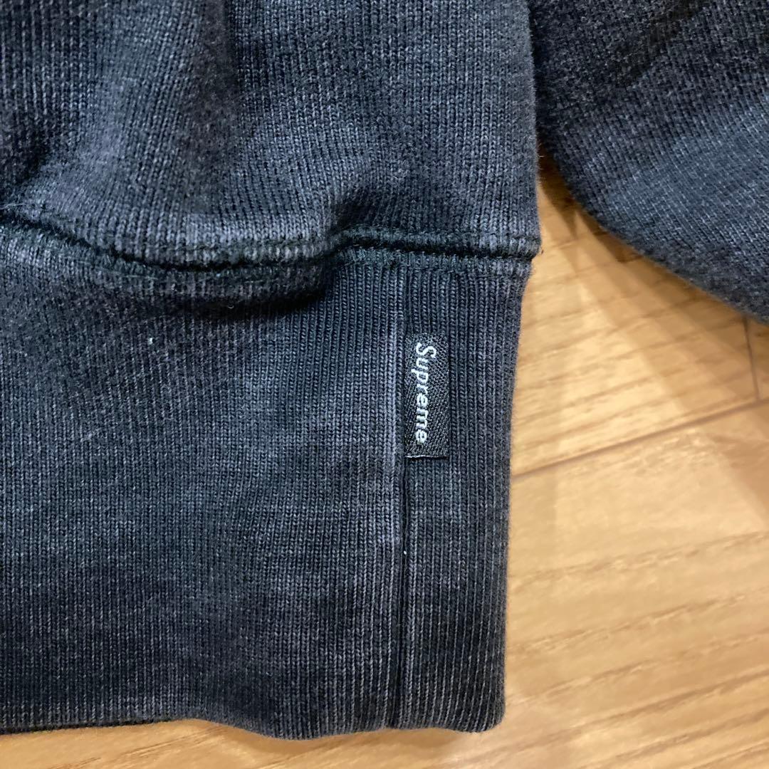 Supreme Washed Box Logo Crewneck 黒M