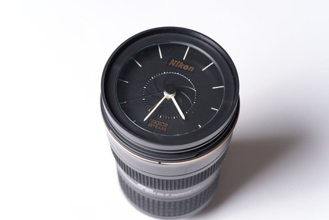 80周年記念オリジナル NIKKOR レンズクロック