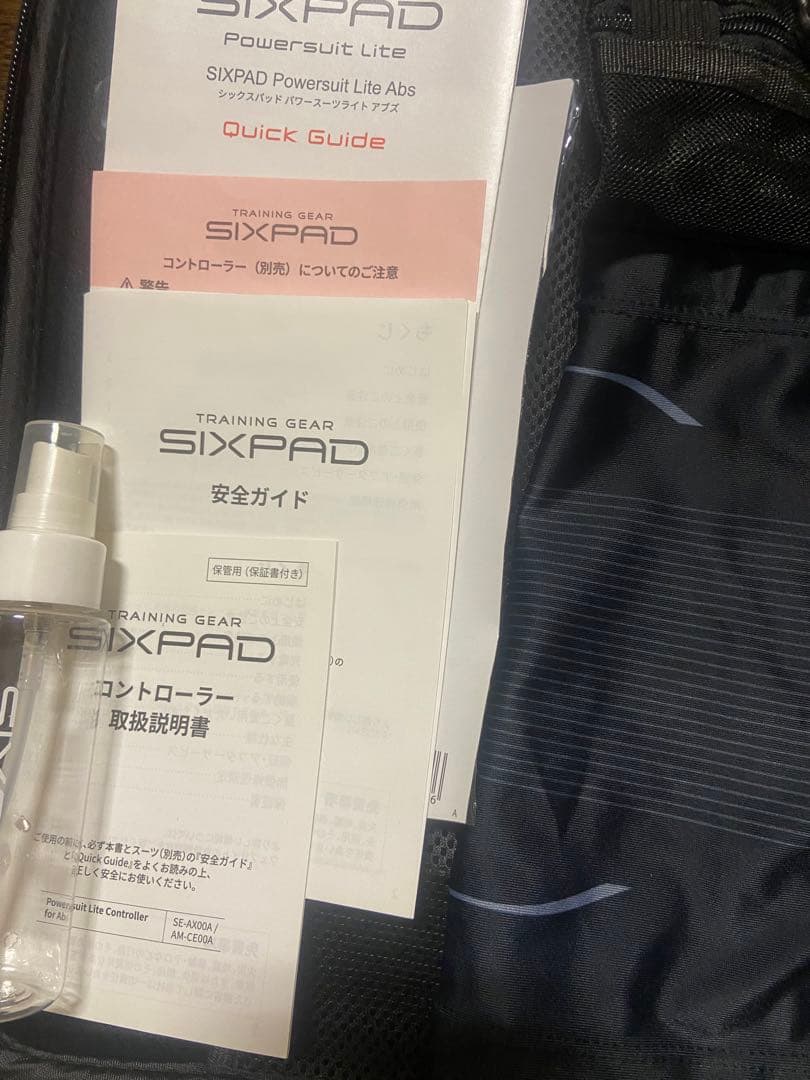 超美品シックスパッドパワースーツライトアブズ☆Mサイズ正規品