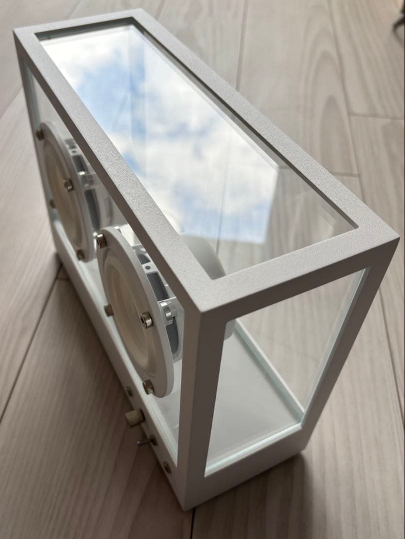 TRANSPARENT ホワイトスピーカー