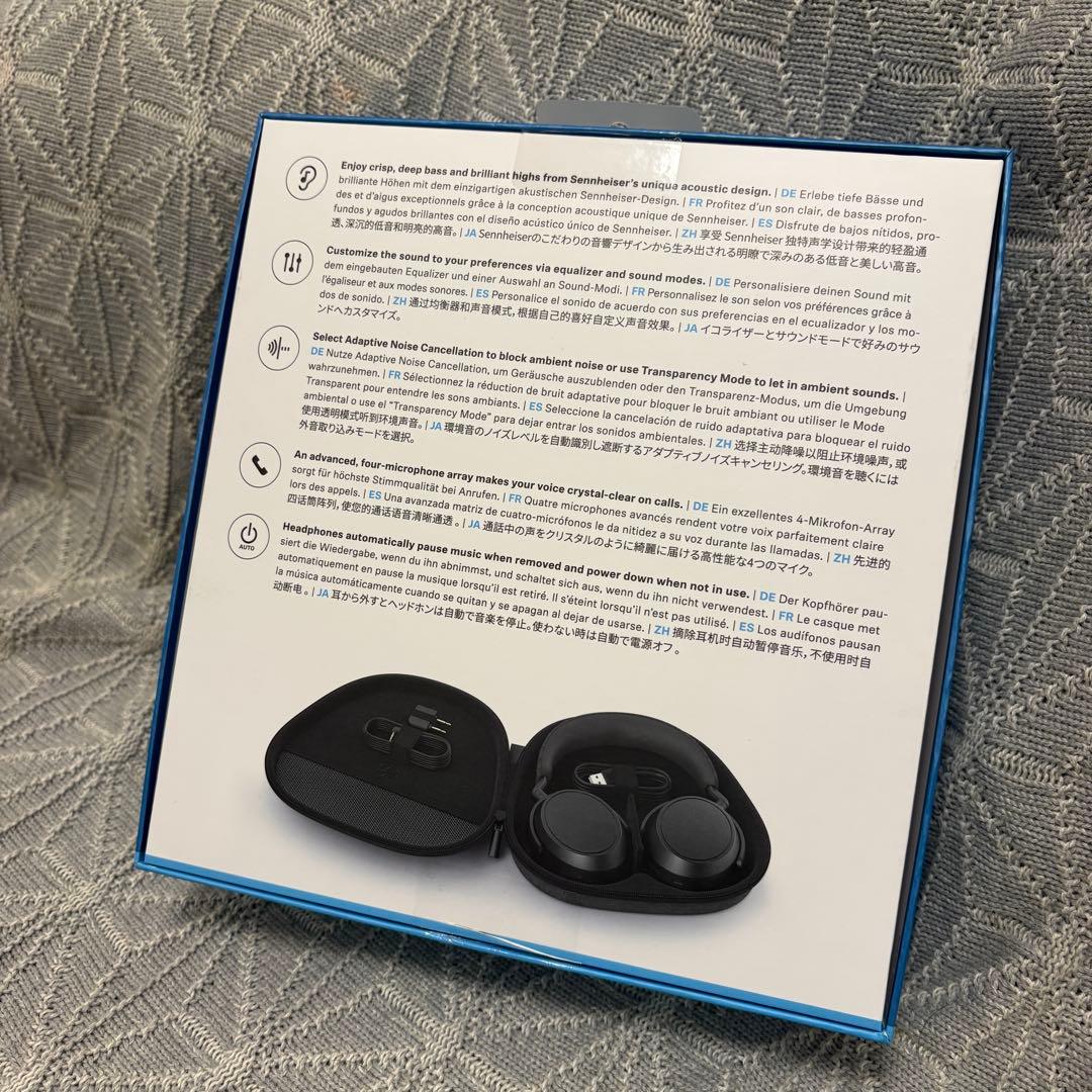 【美品】Sennheiser Momentum 4 + 予備イヤーパッド＆カバー