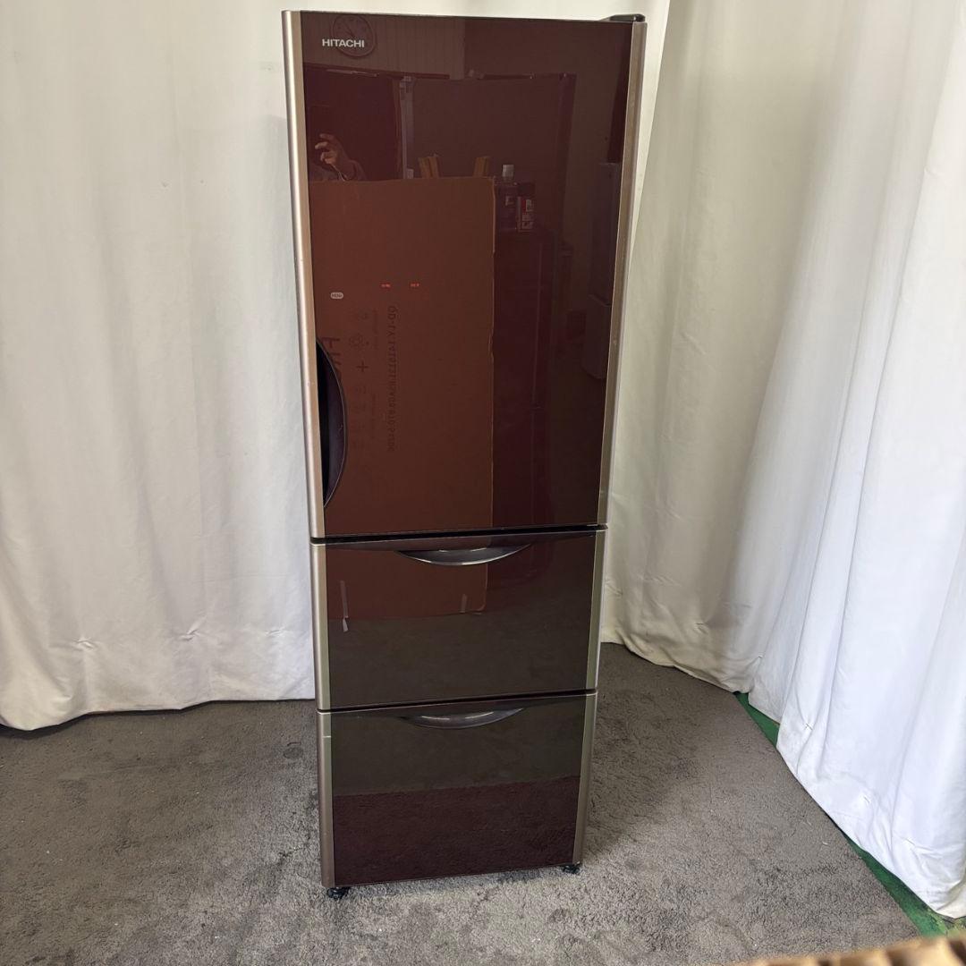 36　冷蔵庫　日立　大型　綺麗　右開き　真チル　300-400ℓ　安い　設置無料