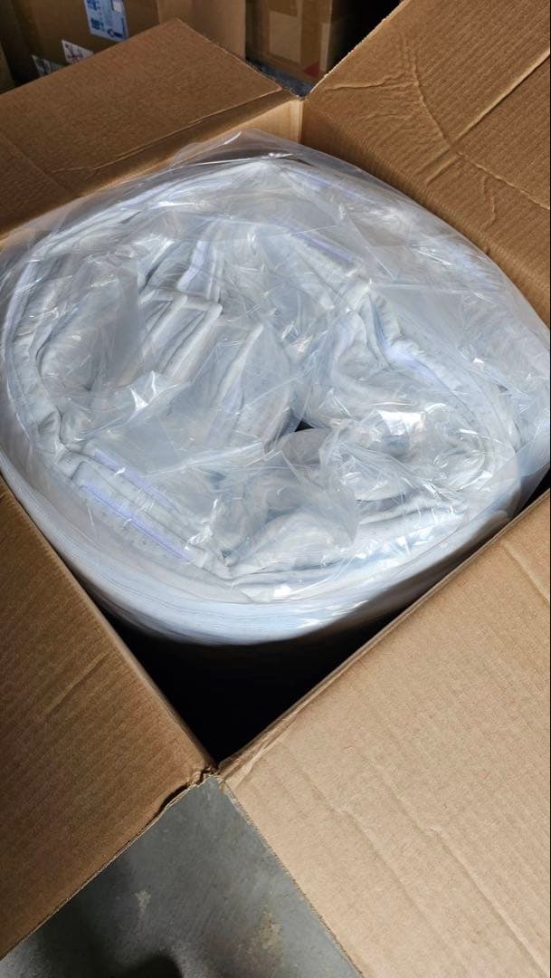 日本製　折り畳み三つ折りマットレス　12cm厚ワイドキング240cm幅アイボリー