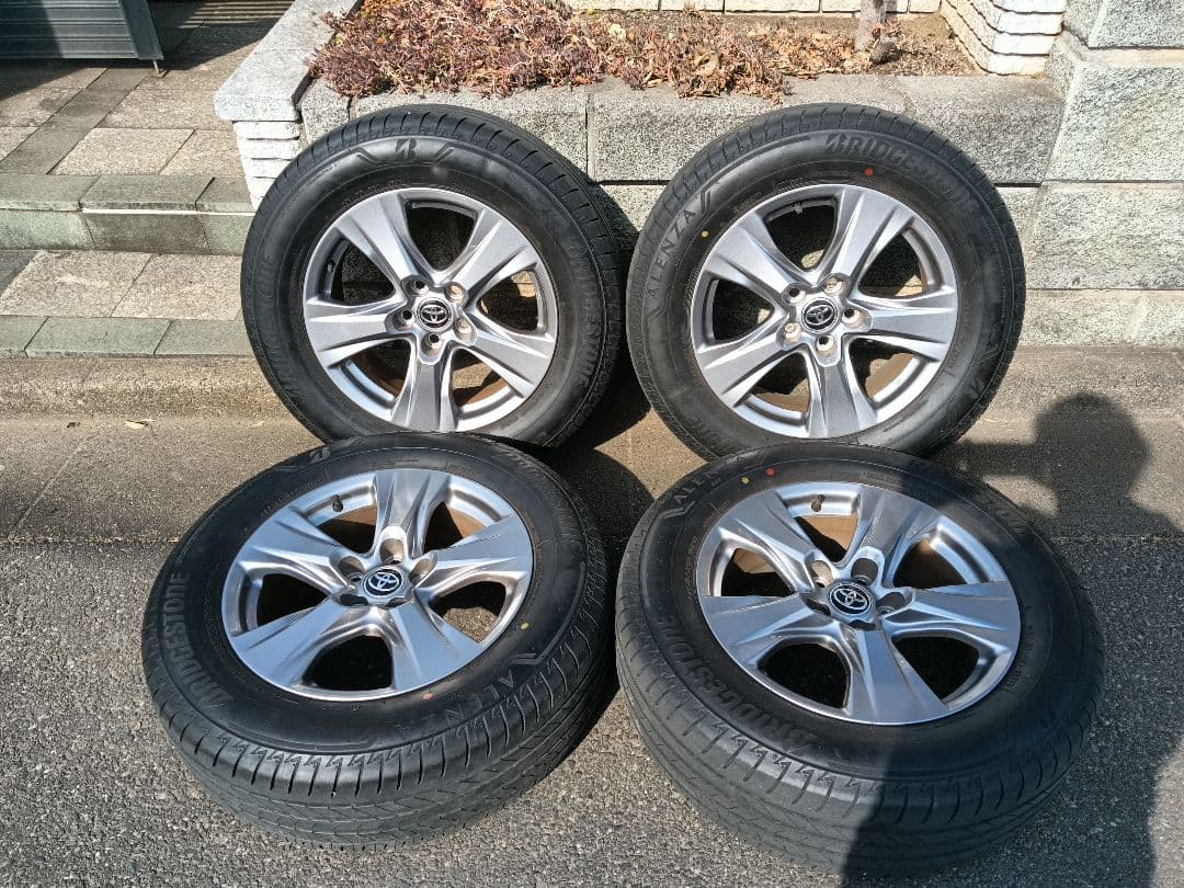 RAV4 50系　純正アルミホイール・タイヤ4本セット送料込 225/65R17