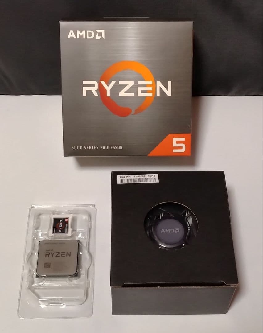 AMD Ryzen 5 5600X CPU 5000シリーズ
