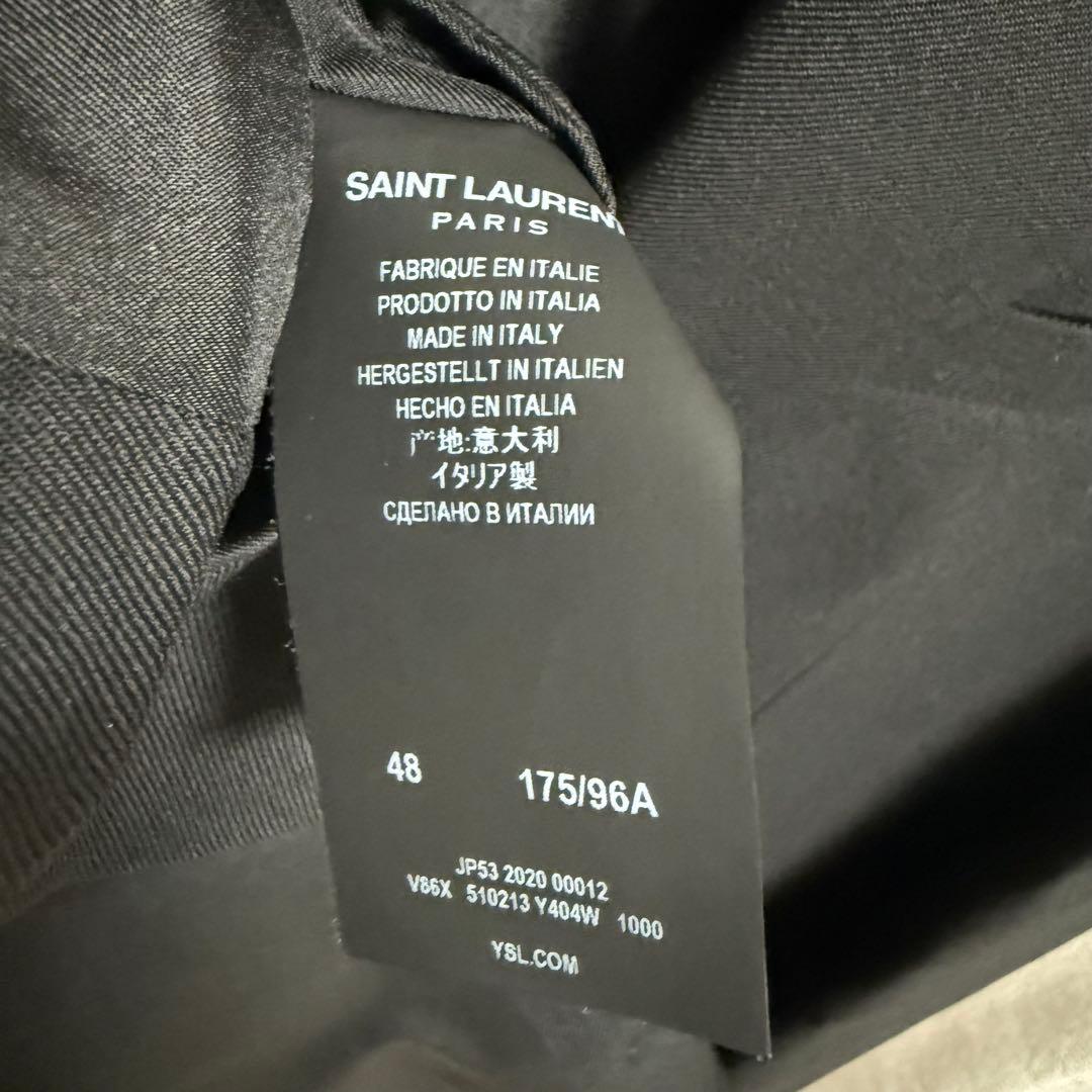 SAINT LAURENT テーラードジャケット　正規品　ブラック　サンローラン
