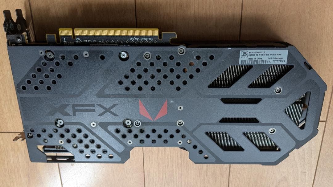 XFX Radeon RX Vega 56 中古　交換用ファン付き