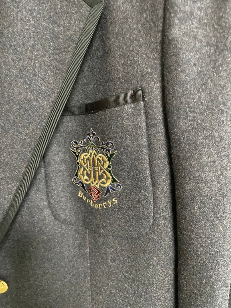 美品！Burberrys グレー テーラードジャケット