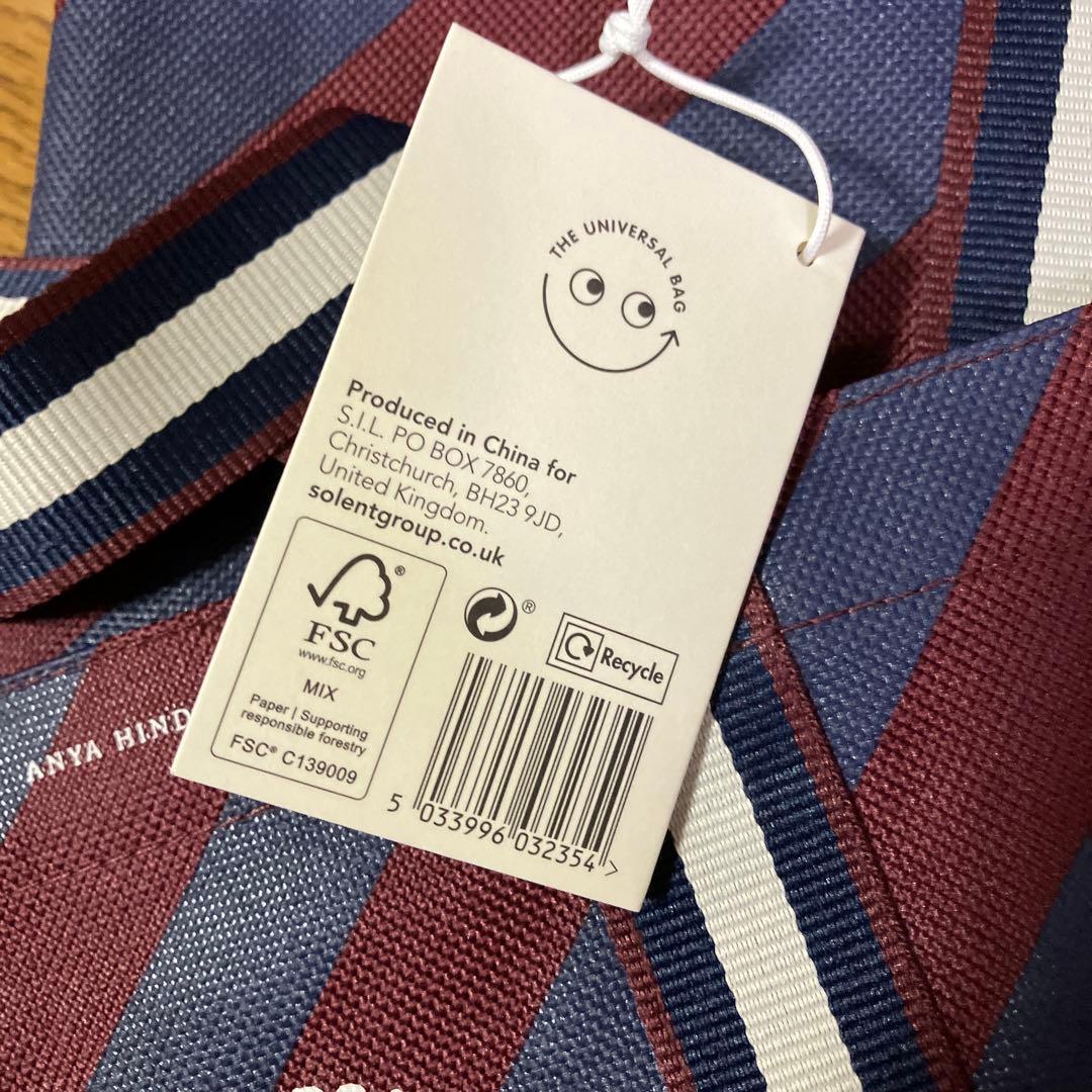 【イギリス限定】アニヤハインドマーチ ユニバーサルバッグ Tuck shop