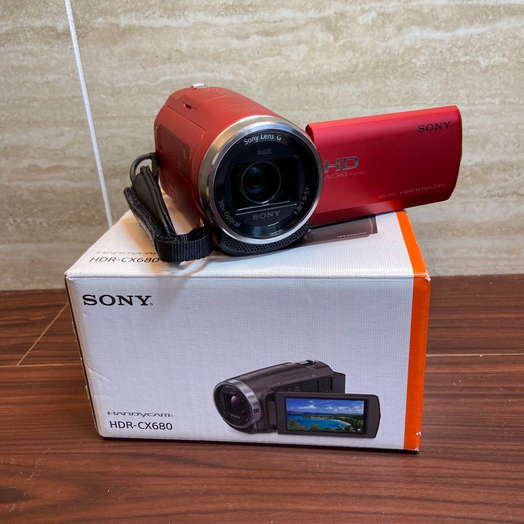 SONY HDR-CX680 ビデオカメラ ほぼ新品 4085